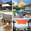 Rectangular Waterproof Shade Sail 5.5 x 7 m, Brown view 2