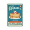 Oudrspo Pancakes American Diner Vintage Metal Sign, 30.5 x 20.3 cm view 1