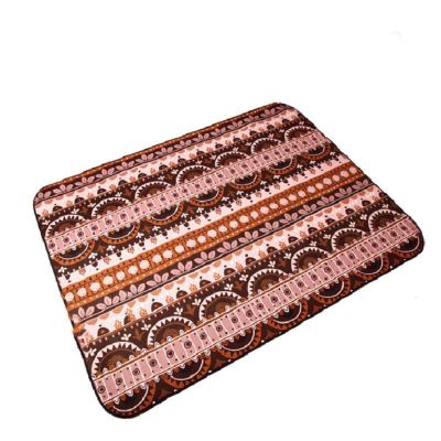COOKOE Vintage Printed Foldable Waterproof Picnic Blanket