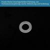 QUARKZMAN M6 Nylon Round Flat Washer Gasket, 50-Pack view 2
