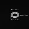 QUARKZMAN M6 Nylon Round Flat Washer Gasket, 50-Pack view 3