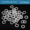 QUARKZMAN M6 Nylon Round Flat Washer Gasket, 50-Pack view 4