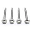 STORKY 10/20-Piece Washer-Head Hex Self-Drilling Stainless Steel Sheet Metal Screws M4.2 M4.8 M5.5 M6.3 Hardiflex Screws (Color: 50 mm, Size: M6.3, 10 Pieces) view 1