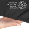 Bamboo Fitted Sheet, 4 Seasons, OEKO-TEX, Black, 90–100 x 200 x 30 cm view 3