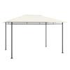 vidaXL Gazebo 384 x 281 x 270 cm Cream 180 g/m² view 1