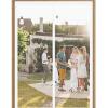 Magnetic Insect Screen Door, No-Drill Mosquito Net, Automatic Closing, 190 x 205 cm, White view 1