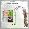 Metal Garden Rose Arch Trellis, 120 × 220 × 25 cm view 2