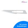 Wellsamed Stainless Steel No. 11 Scalpel Blades, 100 Count, Sterile view 2