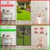 Magnetic Insect Screen Door Curtain, 215 x 185 cm, Black view 3