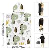 Chickwin Hooded Changing Poncho, Tropical Fruit Print, Quick-Dry Beach Towel, 70 x 90 cm view 2