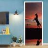 3D Horse Door Wallpaper Sticker, Self-Adhesive, 88 x 200 cm view 4