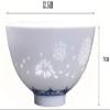 Blue and White Ceramic Cereal Bowl Set view 2