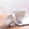 Blue and White Ceramic Cereal Bowl Set view 4