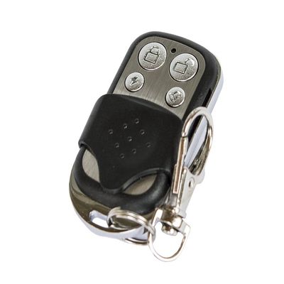 Jane All Black-Compatible 4-Channel Remote Control Clone, 433.92 MHz Fixed Code