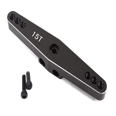 Integy CNC-Machined Aluminum 15T Double-Sided Steering Servo Arm for Losi 1/5 DBXL-E 2.0