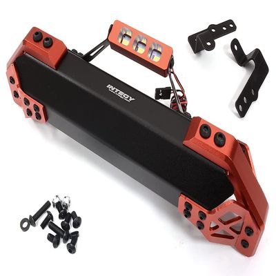 RC Model Realistic Metal Front Bumper Set with LED for Traxxas X-Maxx 4X4