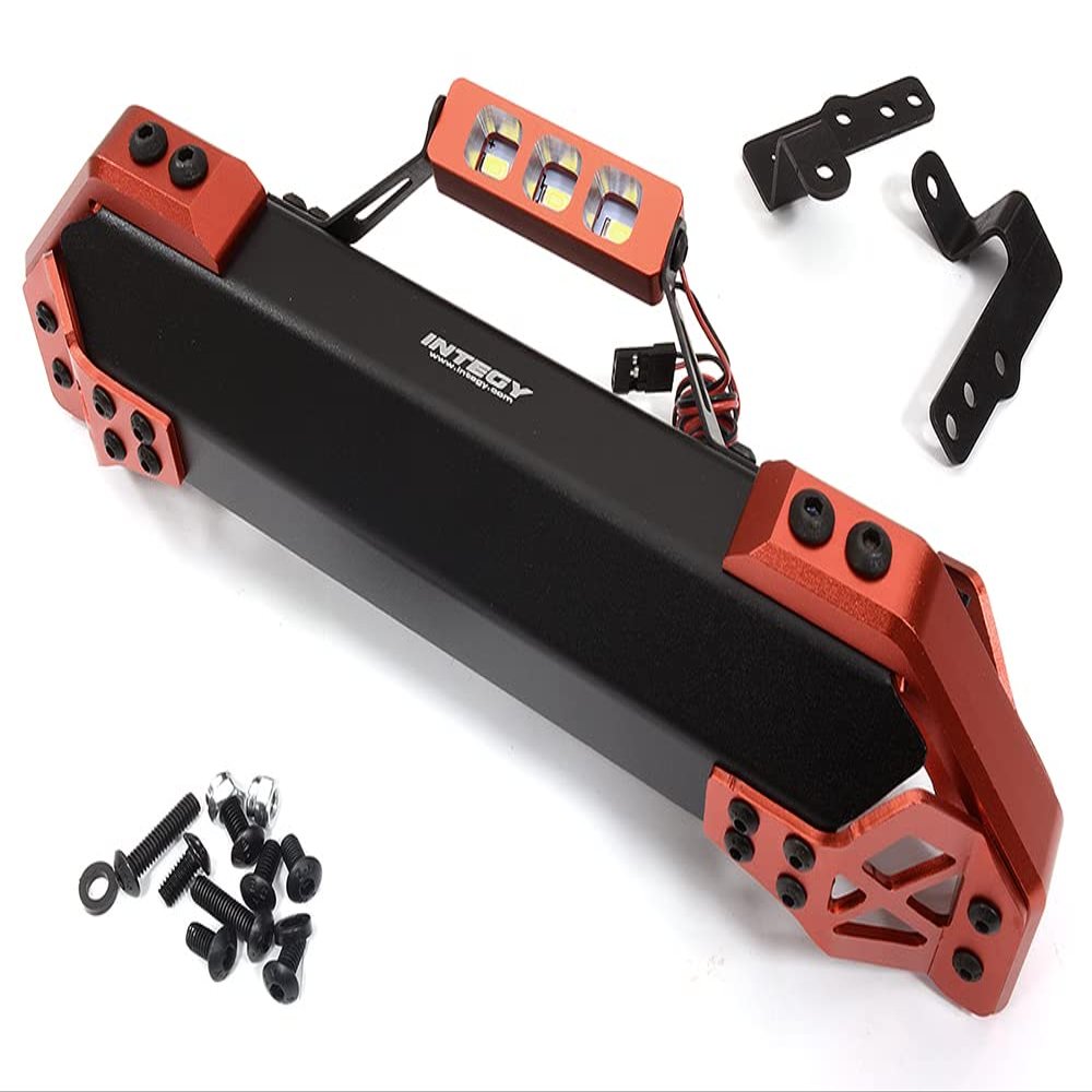RC Model Realistic Metal Front Bumper Set with LED for Traxxas X-Maxx 4X4
