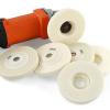 DUBUSH 4-Piece 4-Inch Sponge Fiber Polishing Pad Set for Stone Renovation view 1