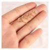 BELLAY 50-Piece Lot Stainless Steel Eye Pins, Hooks and Screw-Clasp Hooks for DIY Jewelry Making, Gold Style, 5 x 12 mm view 4