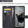 EuoDuo Compatible with Samsung Galaxy S10e PU Leather Wallet Flip Case with Card Slots, Magnetic Closure and Silicone Bumper - Flowers in the Wind view 4