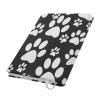 Dolyues Stretchable Book Cover with Dog Paw Print Pattern view 2