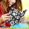 Dolyues Stretchable Book Cover with Dog Paw Print Pattern view 3