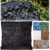 DGSFES Black Camouflage Net with Sun Protection, 4 x 4 m view 1
