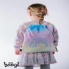 Baagl Rainbow Gym Drawstring Bag for Girls view 3