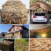 DGSFES Outdoor Military Camouflage Net, Sunshade & Privacy Screen, 4 x 13 m view 4