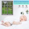No-Drill Magnetic Insect Screen Door, 80 x 185 cm, Black view 4