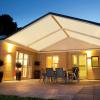 Rectangular Sun Shade Sail 3 x 3.5 m, Green view 2