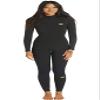Billabong Women's Synergy 4/3mm Back-Zip Wetsuit ABJW100133 - Wild Black, Size 16 view 1