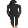 Billabong Women's Synergy 4/3mm Back-Zip Wetsuit ABJW100133 - Wild Black, Size 16 view 2