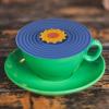 Dirfuny Coffee Mug Cover - Dustproof Silicone Mug Lid Cover view 3