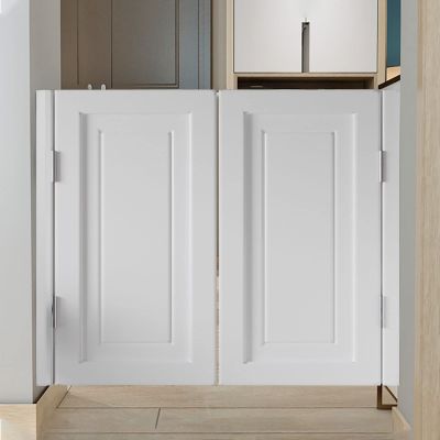 DAKAJA Solid Wood Saloon Swing Door for Hallways, Cafés, Bars, Bathrooms, Balconies and Kitchens, 95 x 90 cm
