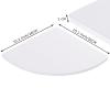ZOFORTY 4-Tier Corner Shelf, White, 26 cm / 10.2 in view 2