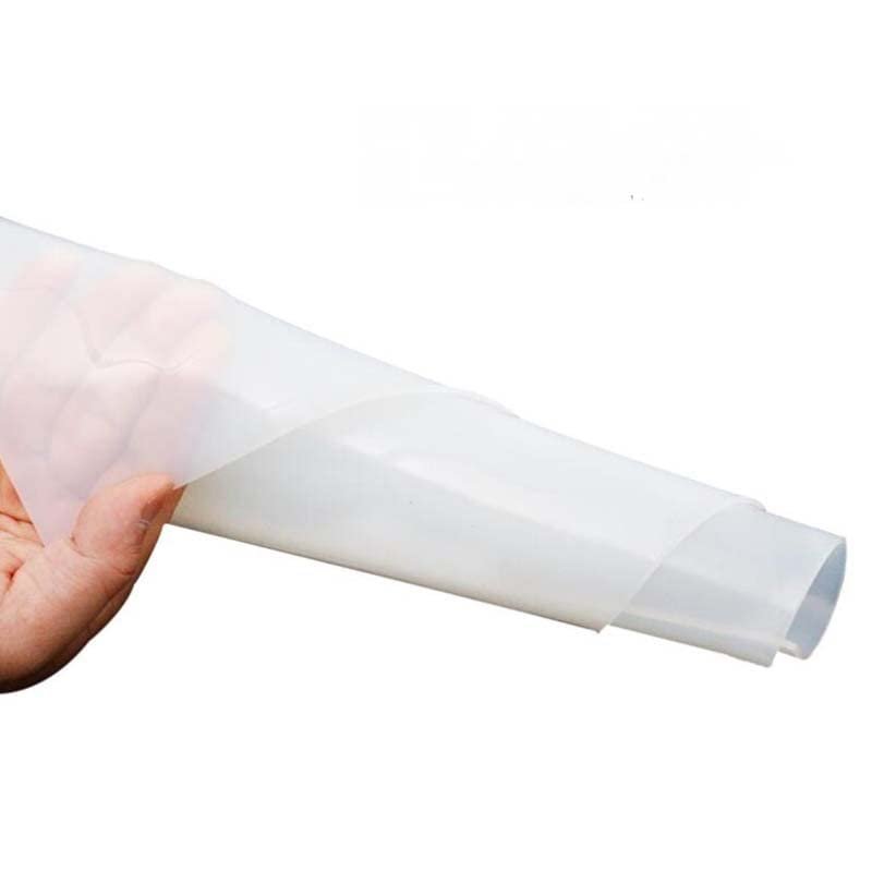WALNUTS Transparent Silicone Rubber Sheet, 500 × 500 mm, 0.1–4 mm Thicknesses