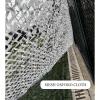 DLLY Camouflage Net, Sun Shade, White, 2x3/2x4/3x3/3x4/3x5/4x5/4x6 m, for Military, Hunting, Pergolas, 6x8 m (19.7 x 26.2 ft) view 4