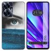 Tumundo Silicone Smartphone Case for Realme C55 with Eye Pattern view 1