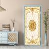Self-Adhesive 3D Door Wallpaper, Golden Soft Package, 77 × 200 cm view 3