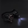 WORNEW Punk Retro Steampunk Gothic Glasses, Black, One Size view 2