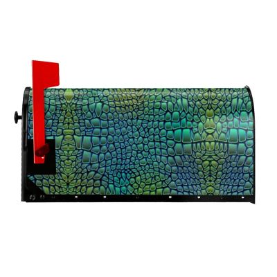 Alligator-Skin Mailbox Cover with Magnetic Suction, Waterproof, Consistent on Both Sides