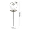 Garden Stake Bird Feeding Station, 16.5 x 110 cm, Metal view 2