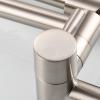 DERBUT Wall-Mounted Dual-Joint Pot Filler Faucet, Brushed Brass view 3