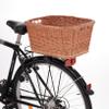 Tigana Wicker Bicycle Rear Rack Basket, Square, 44 x 34 cm, Natural (44-N) view 1