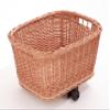 Tigana Wicker Bicycle Rear Rack Basket, Square, 44 x 34 cm, Natural (44-N) view 4