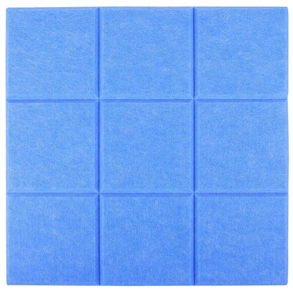 Blue Felt Board with Self-Adhesive Backing