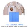 Blue Felt Board with Self-Adhesive Backing view 3
