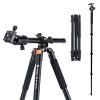 Fotopro Horizontal Camera Tripod, 184 cm, 360° Ball Head, 2-in-1 Tripod and Monopod view 1