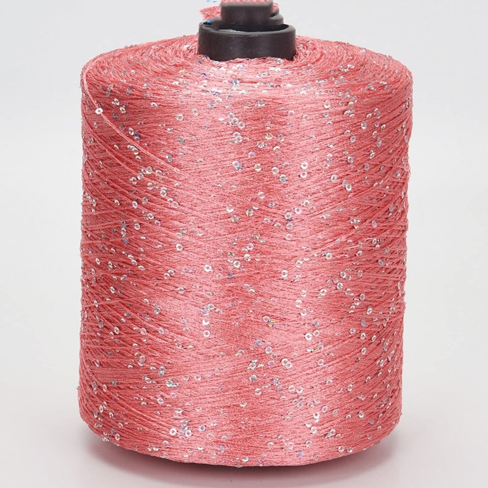 Summer Ice Silk Glitter Sequin Yarn for Crochet and Knitting, 01